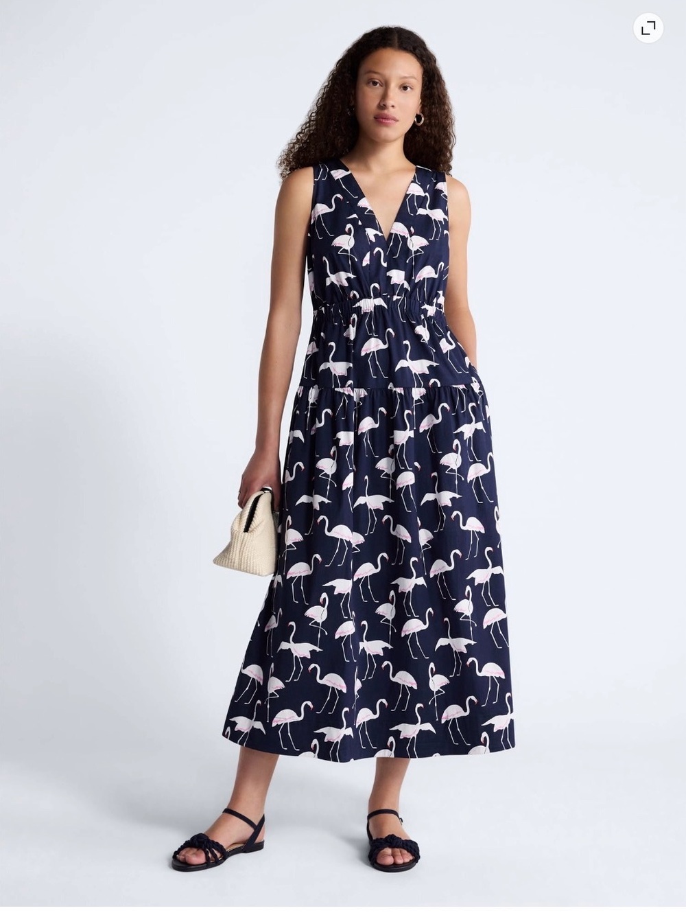 Free Assembly Women’s Sleeveless V-Neck Maxi Dress